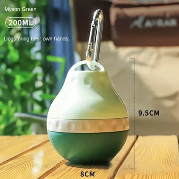 Hupu Stylish Portable Silicone Pet Bowl Outdoor Water Cup for Active Dogs and Cats Travel Companion Feeder Water Kettle