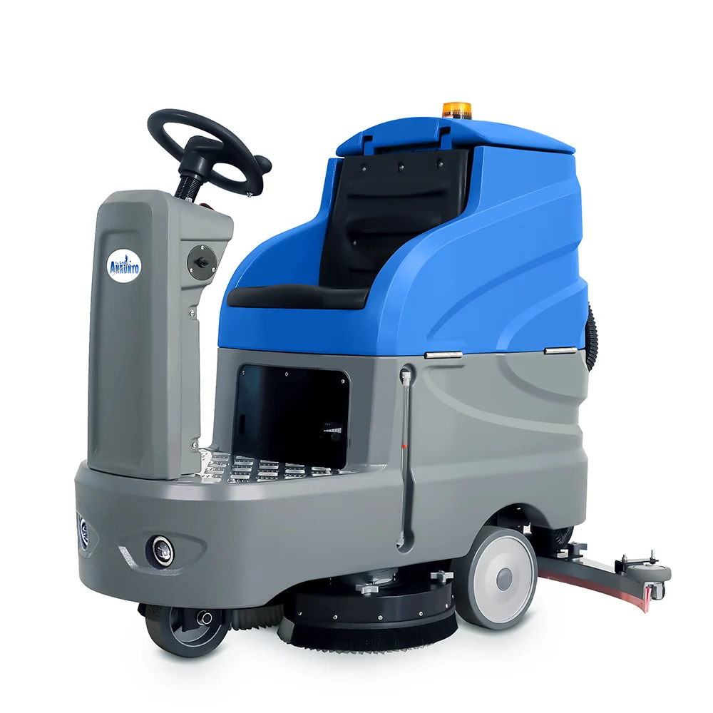 Ride-On Electric Floor Scrubbers