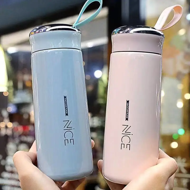 Unbreakable Private Label Crystal Mix Point Drink Bottle 380ml Transparent Glass Sport Water Bottle with Silicone