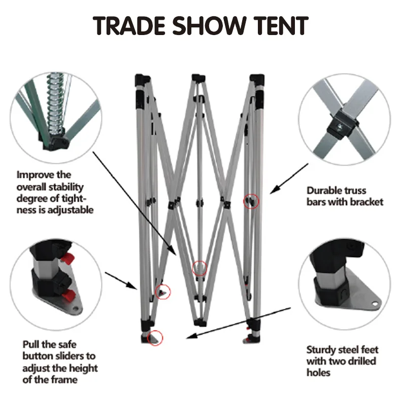Custom 10x10ft Canopy High Quality 3x3m Canopy Tent Moq 1set Buy Pop