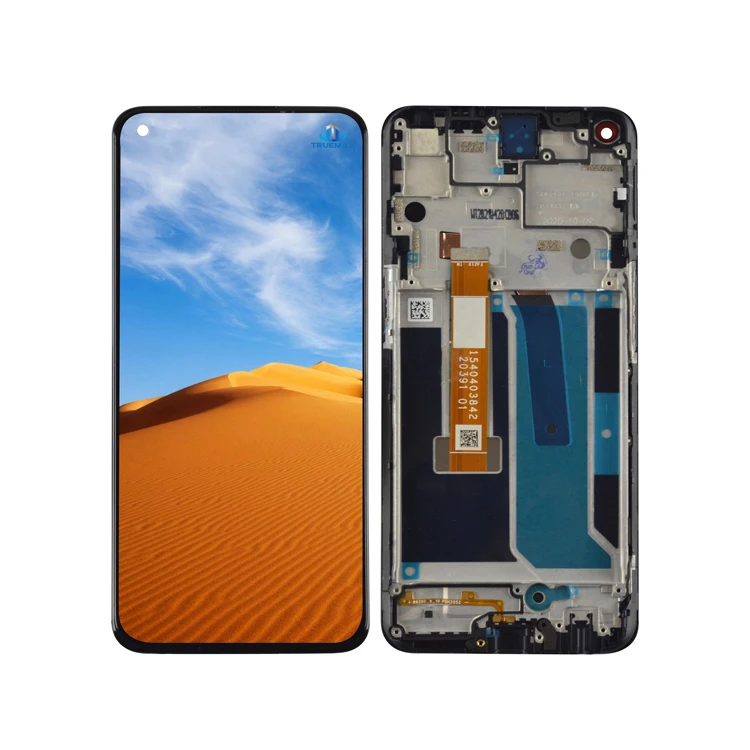 Screen With Frame for OnePlus Nord N10 5G Replacement LCD Display Complete With Digitizer