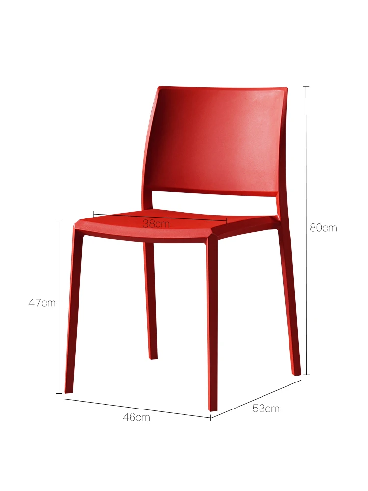 Modern Plastic Pp Black Outdoor Garden Dining Chairs For Hotel And Cafe