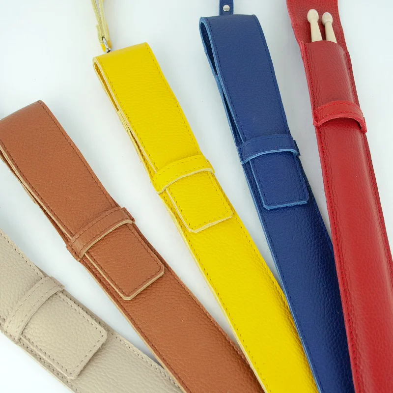 Сумка-держатель для барабанных палочек из искусственной кожи переносная сумка хранения с подвесным ремешком аксессуары барабанов подарок барабанщика