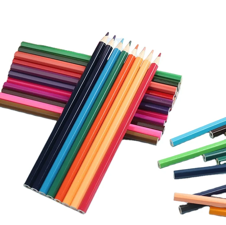 Карандаши шестиугольные из углеродного дерева hb, цветной карандаш, набор для школы и офиса