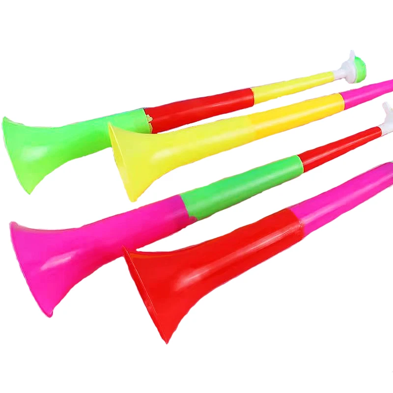 Trompette Vuvuzela Pour Stade - Enfant - Couleur Aléatoire - 27,5 Cm - Pour Matchs, Cheerleading - 4