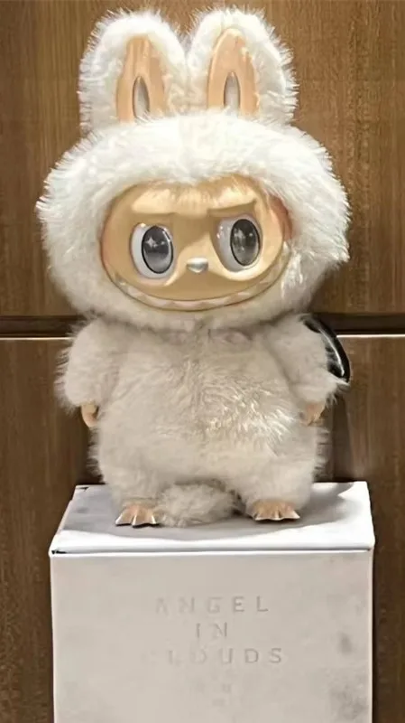 Labubu Monsters ZIMOMO Plush Doll 58cm Angel in Cloud