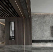 Waterproof WPC Wall Panel in Home and Office Interior Decoration-Factory Direct Customized Delivery