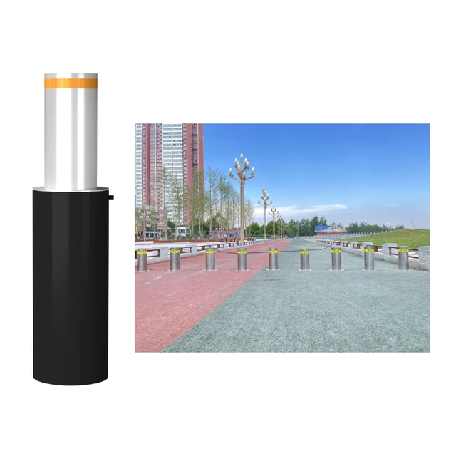 Stainless Steel Electric Fence Traffic Barrier for Crowd Control Vehicle Management Warehouses Roadside Usage Height 900mm