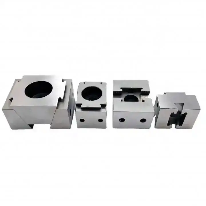 TEBAK Ok Fixture Wedge M6 8 10 12 OK Fixture Vise CNC Machine Fixed Double Side Multi-station Wedge Clamping Block Element Vise