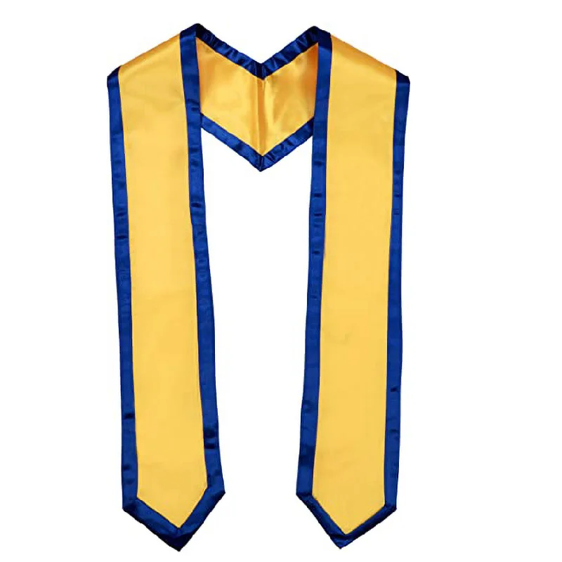 Graduation Stole Long Multiple Colors Unisex International Study Abroad