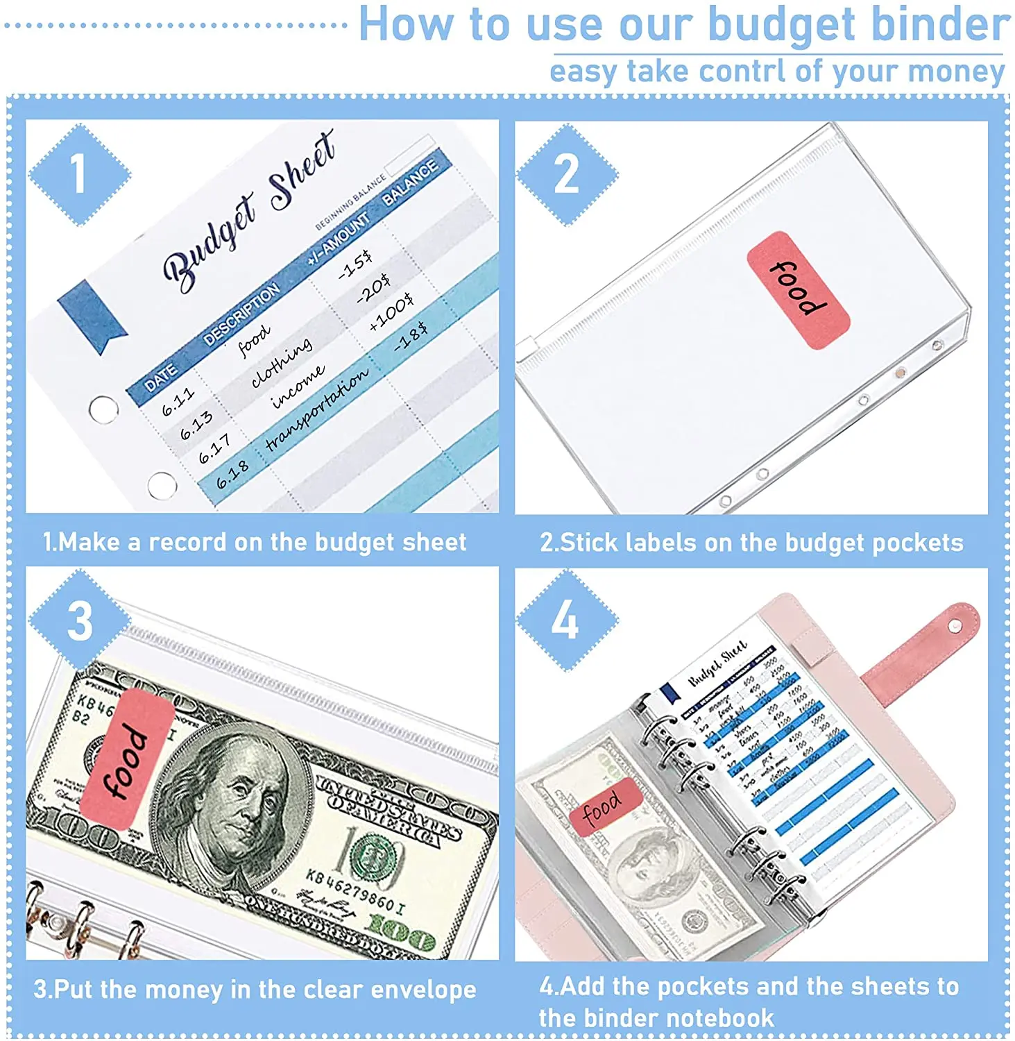 Заводская распродажа, бюджетные конверты для денег, органайзер для денег, экономия наличных денег