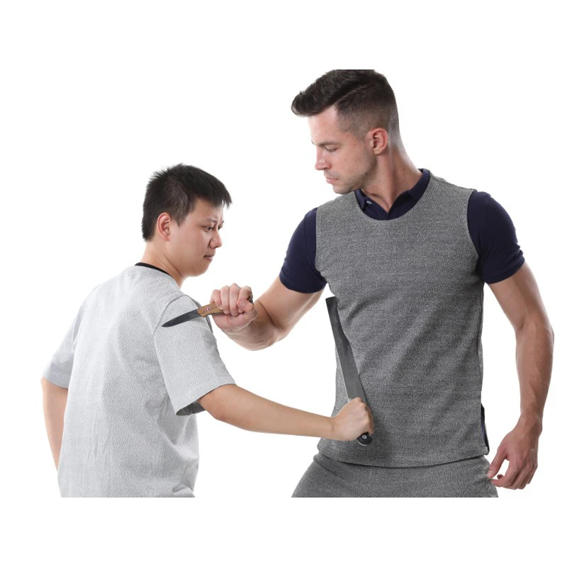Gilet anti-coupures et anti-couteaux niveau 5 - Taille L - Vêtements de travail de