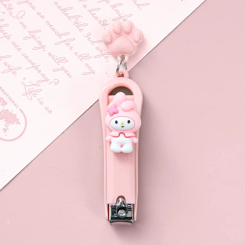 Top Grade Sanrioed Melody Cinnamoroll Kuromi Nail Scissors Household ...