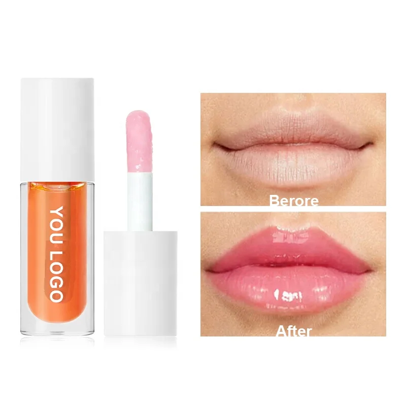 No Logo Lipgloss Private Label Color Changing Brillo De Labios Lip Gloss Lip Oil Custom Lip Plumping Oil Gloss