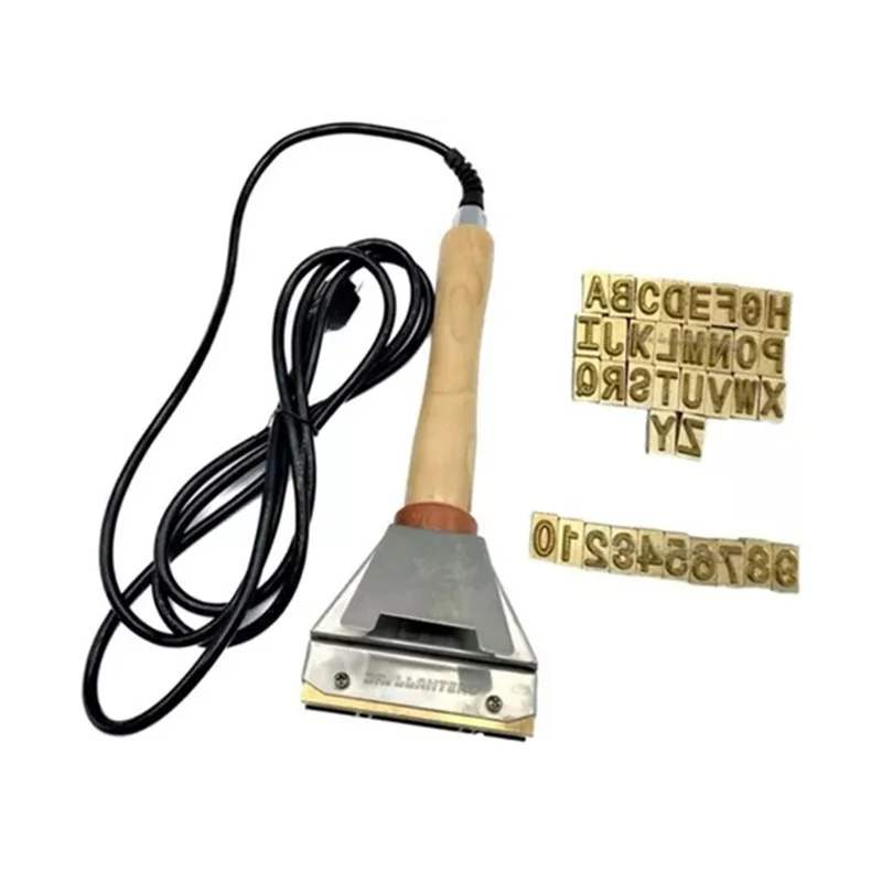 Tyre Branding Iron Electric Tire Stamp Tire Brander Letter and Number Burner for Rubber Wheel