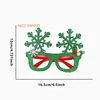 Estilo copo de nieve verde