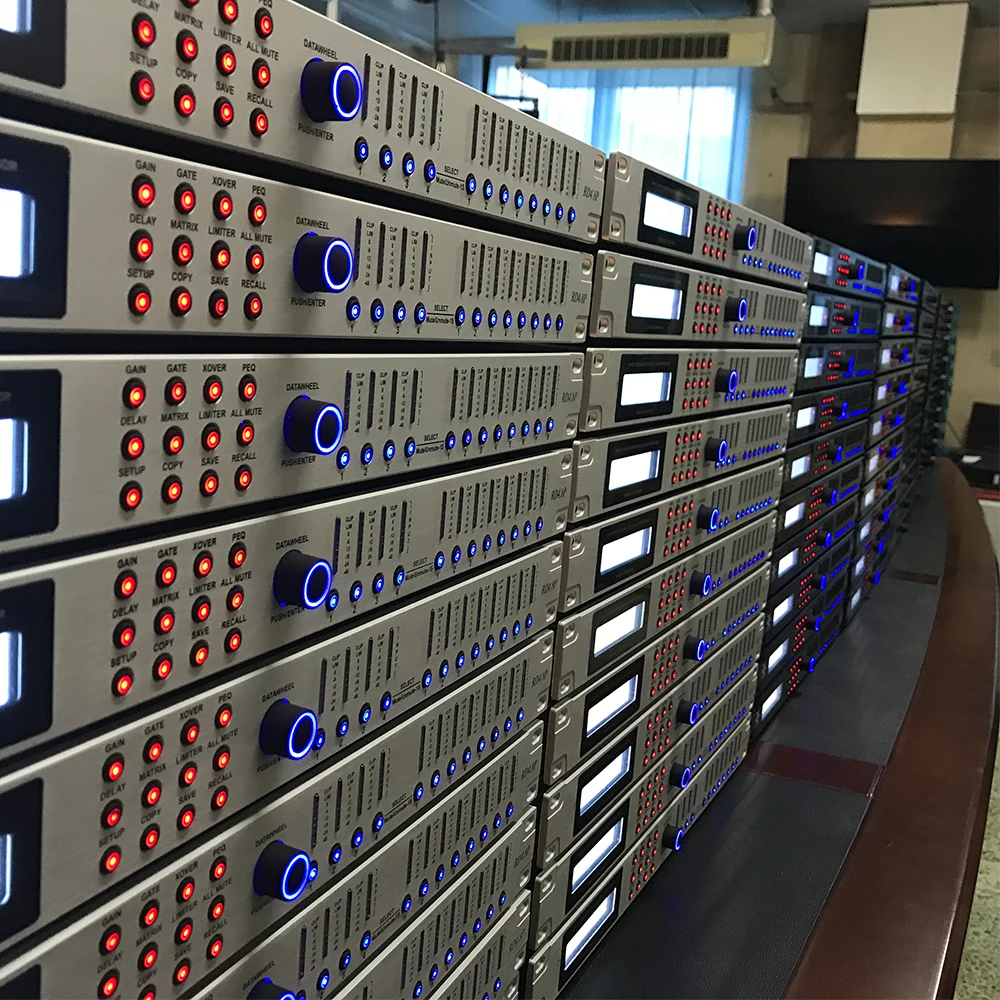 Dsp Processeur 24bit Sound System Processor 4 Input 8 Output Driverack