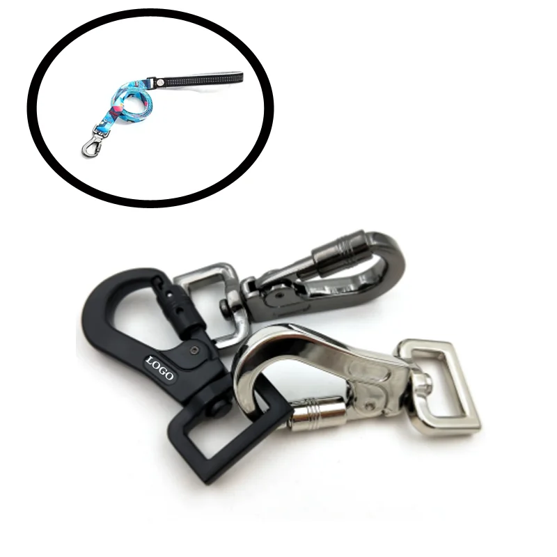 2 Moschettoni Girevoli In Acciaio Inox 316 - Robusti, Per Immersioni, Guinzagli, Attrezzi E Outdoor