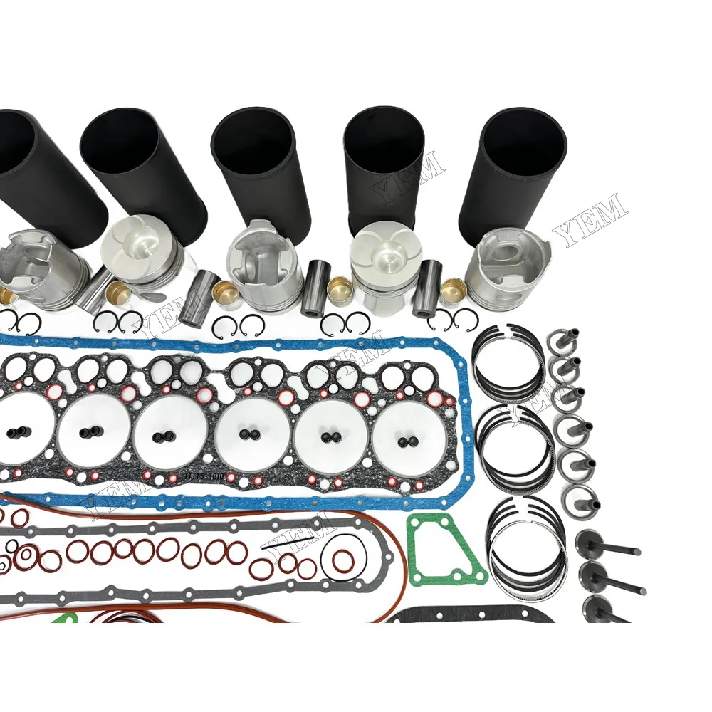 For Hino H06C Rebuild Overhaul Repair Kit Replacement Engine Parts 4