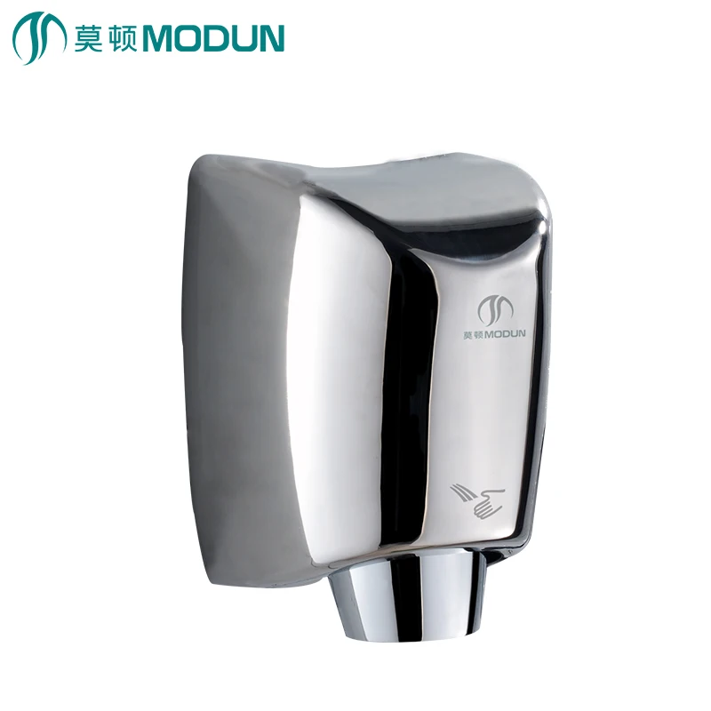 304 Stainless Steel Jet Air Bathroom High Speed Automatic Hand Dryer For Bathroom