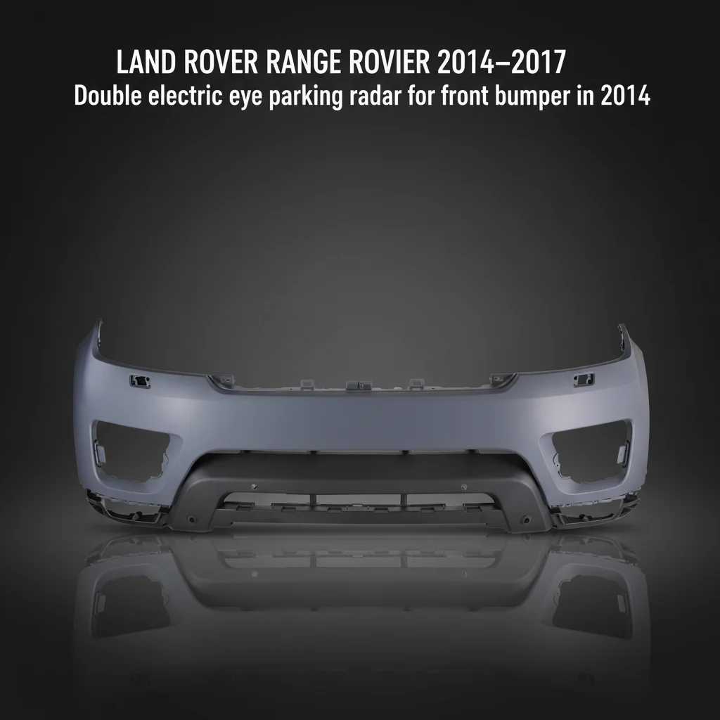 LR045030-B OEM ODM W/auto Park Assist Holes,Primed Car Front Bumper for LAND ROVER RANGE ROVER SPORT 2014-2017