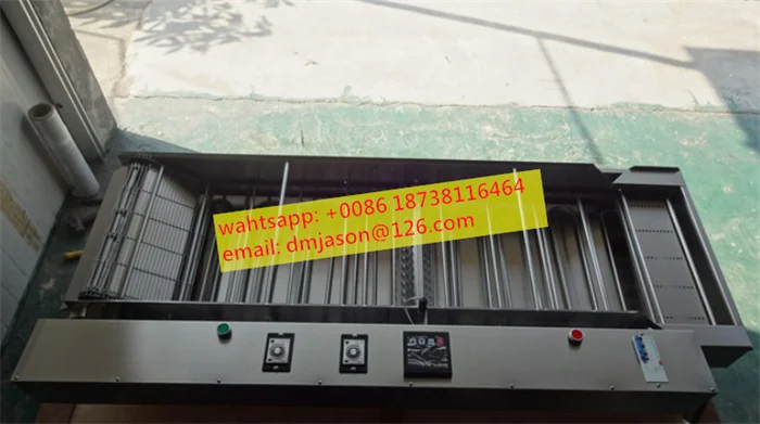Chain Belt Continuous Deep Fryer Machine Automatic Flip Donut Machine Potato Chips Crisps Frying Machine