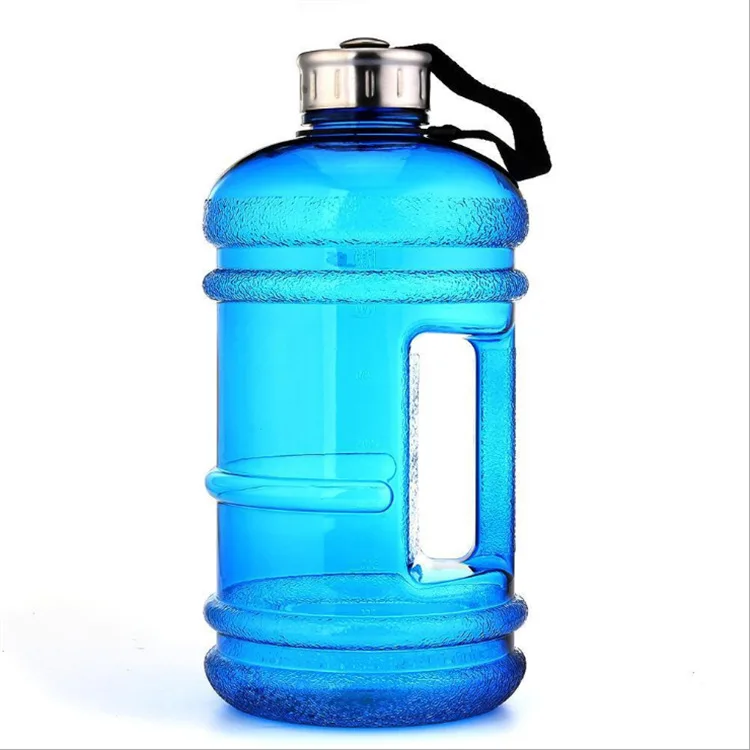 Amazon Hot Selling 1 Gallon Water Bottle With Time Marker,Plastic 