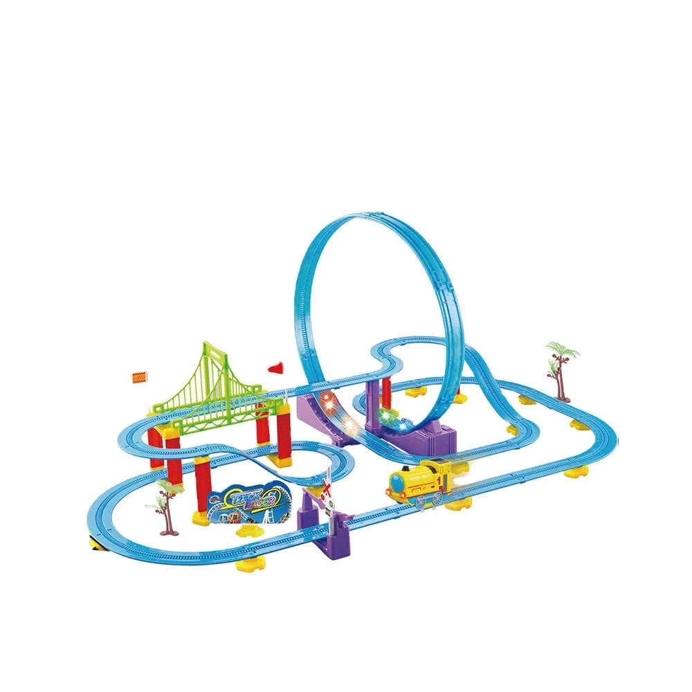 Pista De Coches De Aventura Para Niños 3-8 Años – 6 Coches Espaciales, Sin Pilas, Estilo Montessori