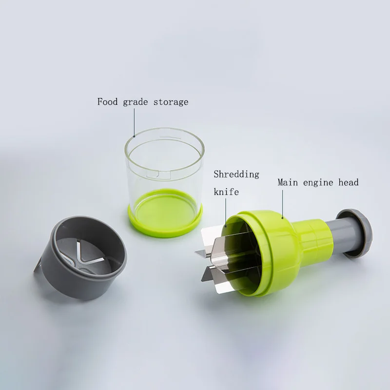 Manual Slap Vegetable Chopper Easy to Clean Onion Cutter and Garlic Mincer for Fruit & Vegetable Tools