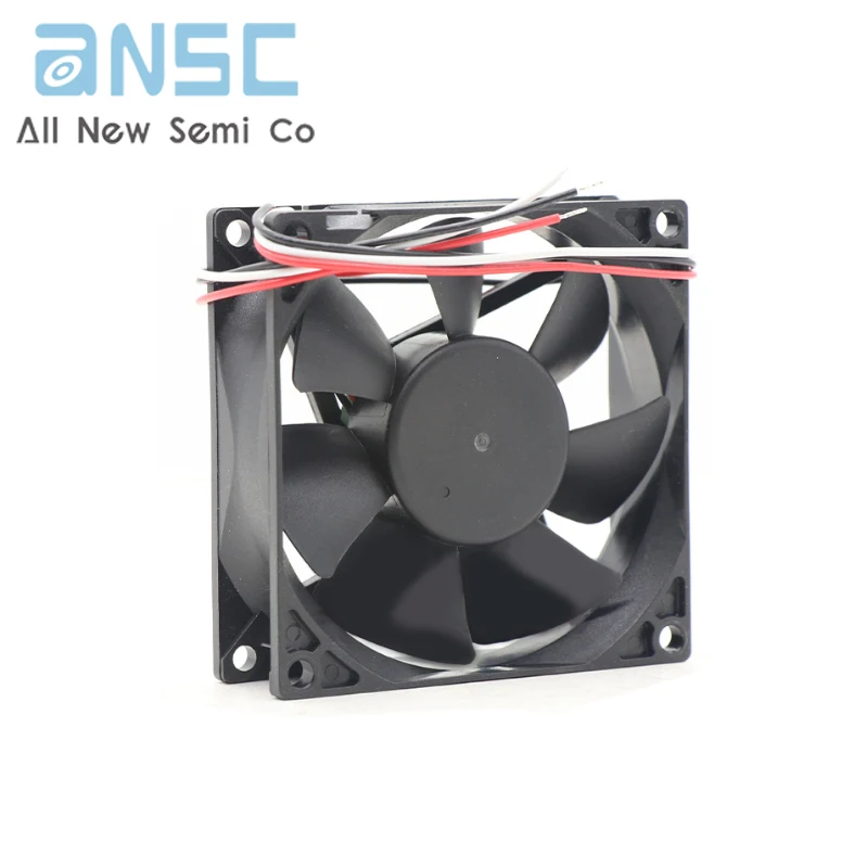 Original Axial flow fan  AD08012HX257304  80*80*25mm 12V  0.18A Ventilation and refrigeration Bearing cooling fan