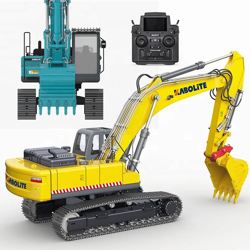 Kabolite K350-200 RC Excavator - 1:14 Full Metal Hydraulic Digger