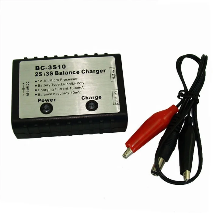 RC航空機用Lipoバッテリーバランス充電器2S 3S 7.4V 11.1V