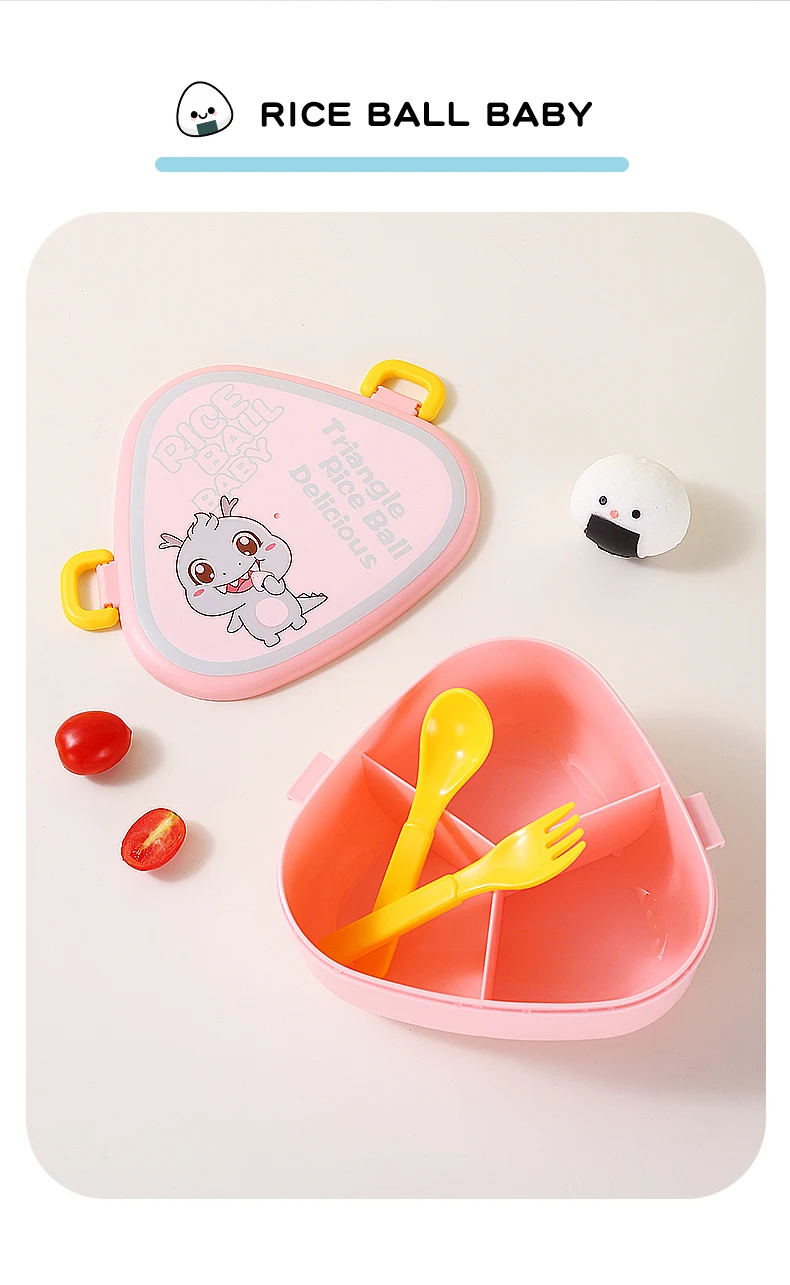 2023 Cute School Lunch Box New Storage Boxes Leakproof Bento Box