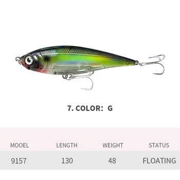 CHEERY 13cm 48g Pencil Twitch Fishing Lures Saltwater Long Casting Wobblers Trout Pesca Trolling Artificial Baits Inshore – Pencil – view 5