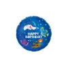 11 Tiburón Azul Feliz Cumpleaños