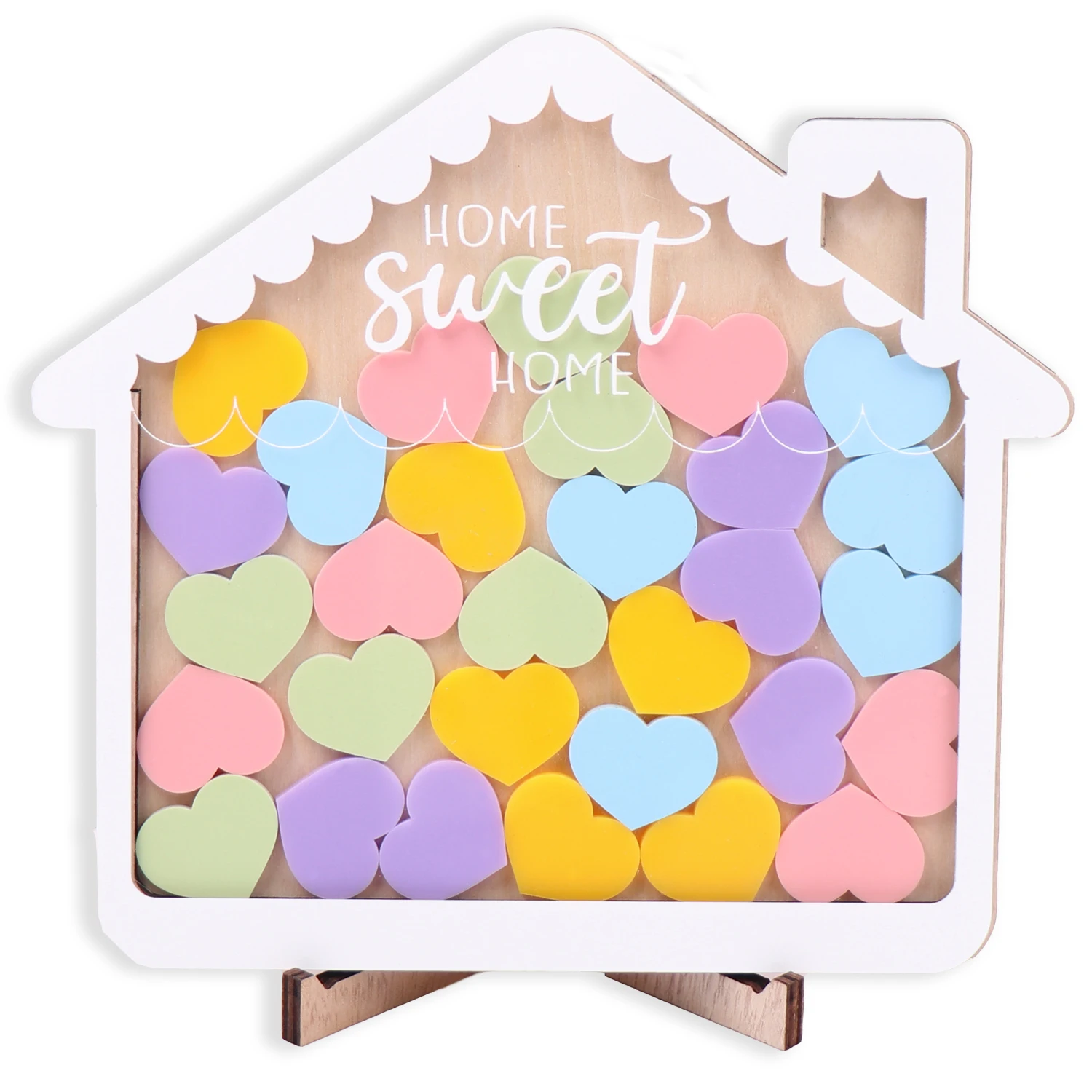 MD131CH1408 1piece-Home Sweet With heart, Home Reward Gift with tokens(30pcs)