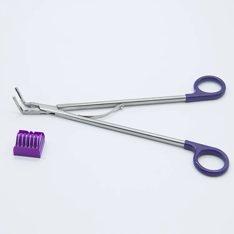Surgical Instruments Reusable Hemo Clip Applicator for Oepn Surgery