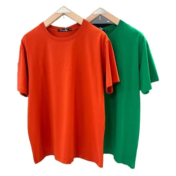 Men's 3D printed fashion T-shirts wholesale cotton high-quality solid color t-shirts personalized oversize streetstyle t-shirts