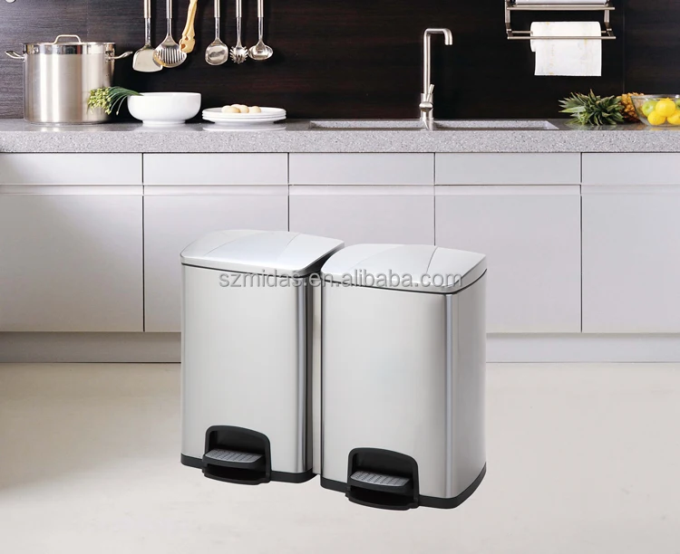foot depal trash bin