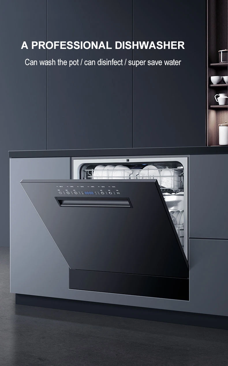 12 Sets Of Builtin Dishwashers Large Capacity Stainless Steel