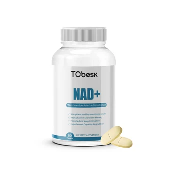 Customized Label and Logo Energy Supplement NAD Tablets for Energy Metabolism and Vitality and Improving Performance