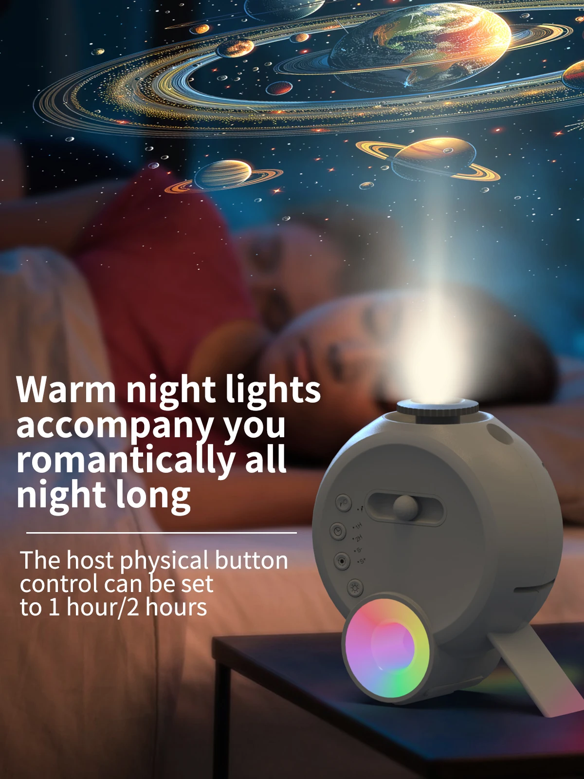 product 2025 newest 13 in 1 bluetooth speaker planetarium meteor star projector led sky projector night light white noise bedroom-42