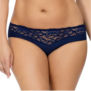 Women's High Waist Cotton Lace Underwear Sexy Solid Pattern Panties High-Rise Rise Type