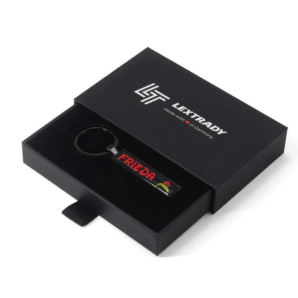 Custom Logo Small Drawer Key Chain Keyring Keychain Gift Box Packaging for Keychain
