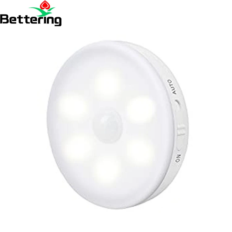 Умный домашний автоматический настенный магнитный светильник для шкафа лестницы сцены Пассивный инфракрасный датчик движения лампочка светодиодный маленький ночник