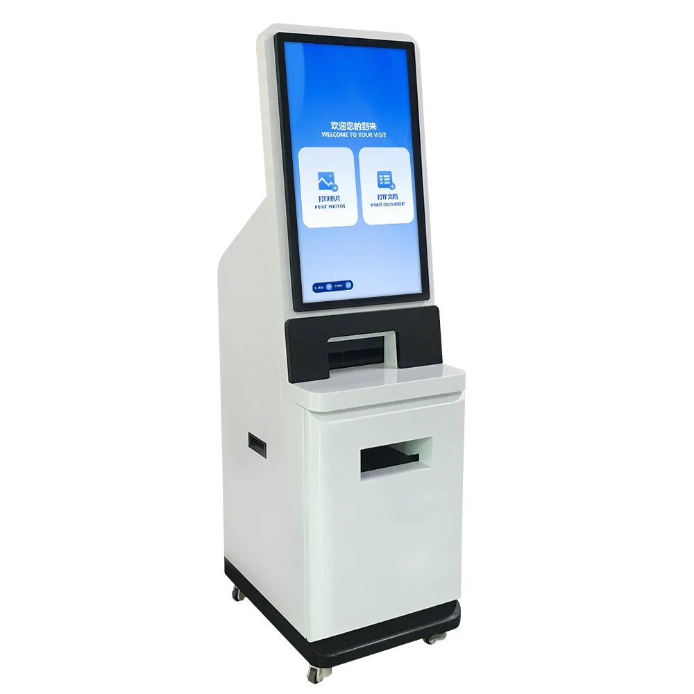 32 Inch Vending Machines A4 Document Printing and Copy Scanning Kiosk for Government University with Free Software