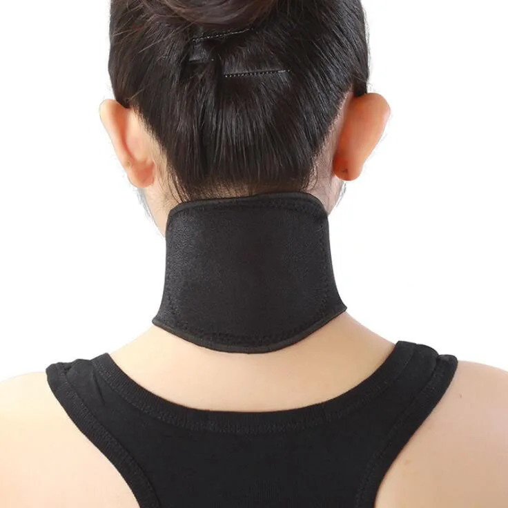 磁性电气石自加热颈部支撑带保护缓解颈部疼痛 - buy tourmaline neck