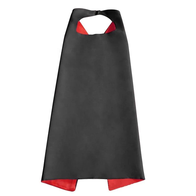 Print Polyester Unisex White Cheap Adult Hero Red logo Lightweight Black Fan Frozen Elsa Dress Cape