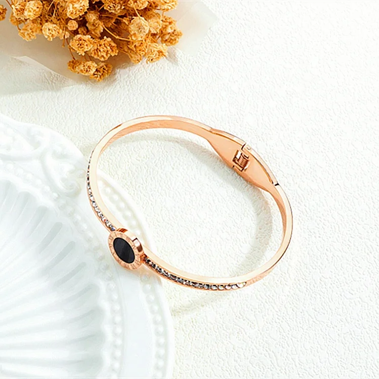 Roman Numeral Charm Branded Designer Inspired Fashion Jewelry Zircon