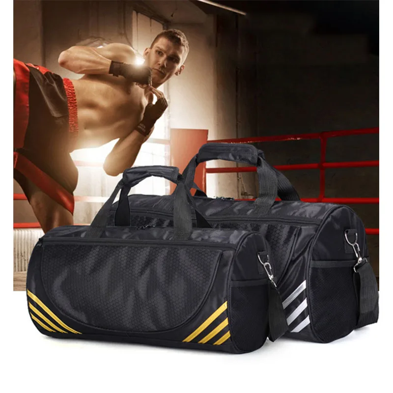 Custom Heavy Duty Large Fitness Travel Duffle Bag Waterproof Black Mens  Sports Gym Duffel Bag